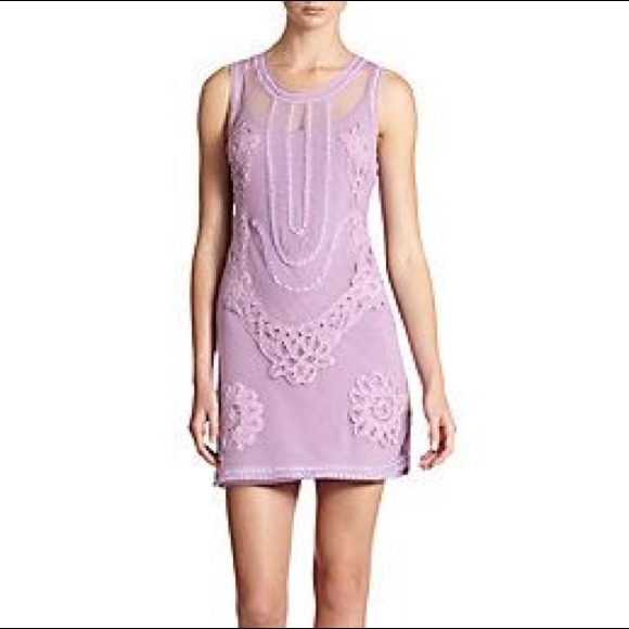Free People Dresses & Skirts - Candela Elle lavender mini dress Southern Charm